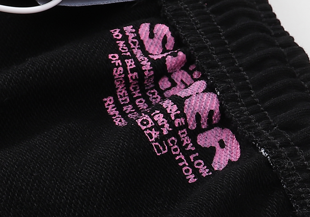 Sp5der Young Thug Punk Hoodie & Sweatpant Set Black