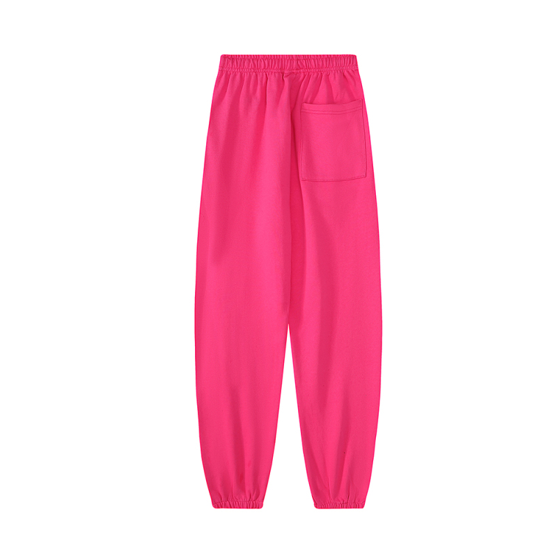 Sp5der Young Thug Punk Hoodie & Sweatpant Set Pink