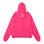 Sp5der Young Thug Punk Hoodie & Sweatpant Set Pink
