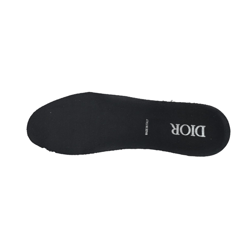 Dior B30 Round Head Logo Sneakers Patent Leather Gray