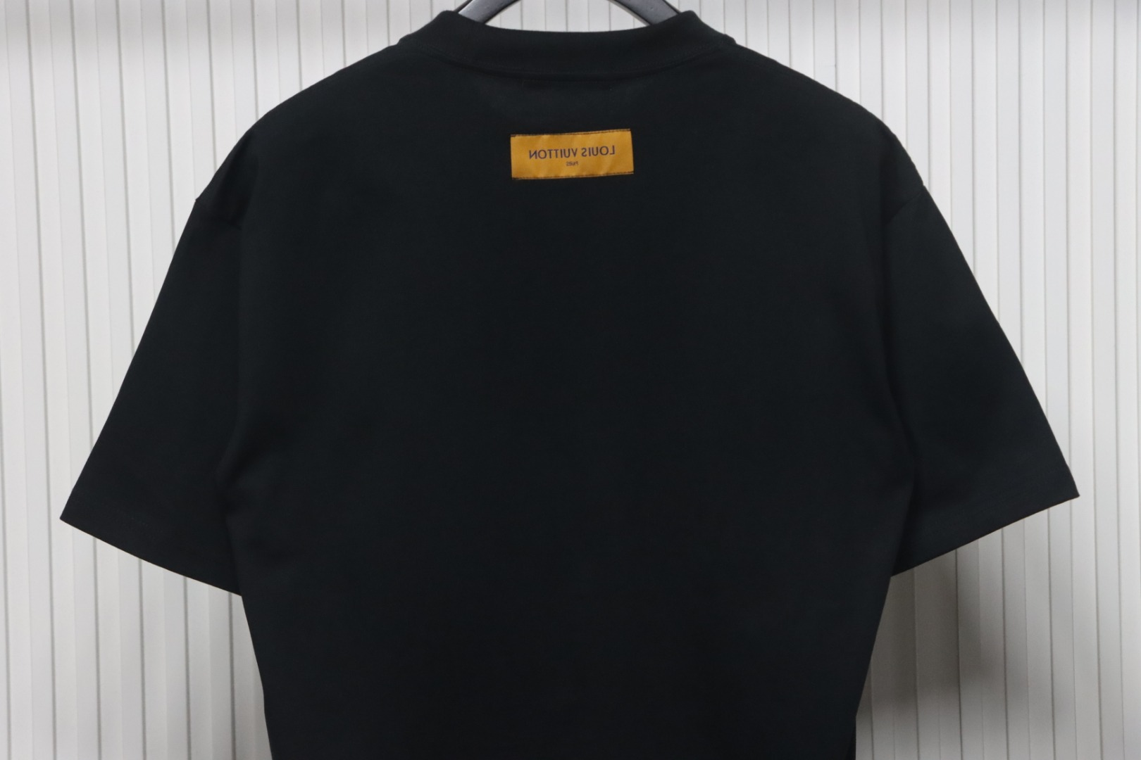 Coco Shoes Louis Vuitton Shield EmbroideryT-shirt Black