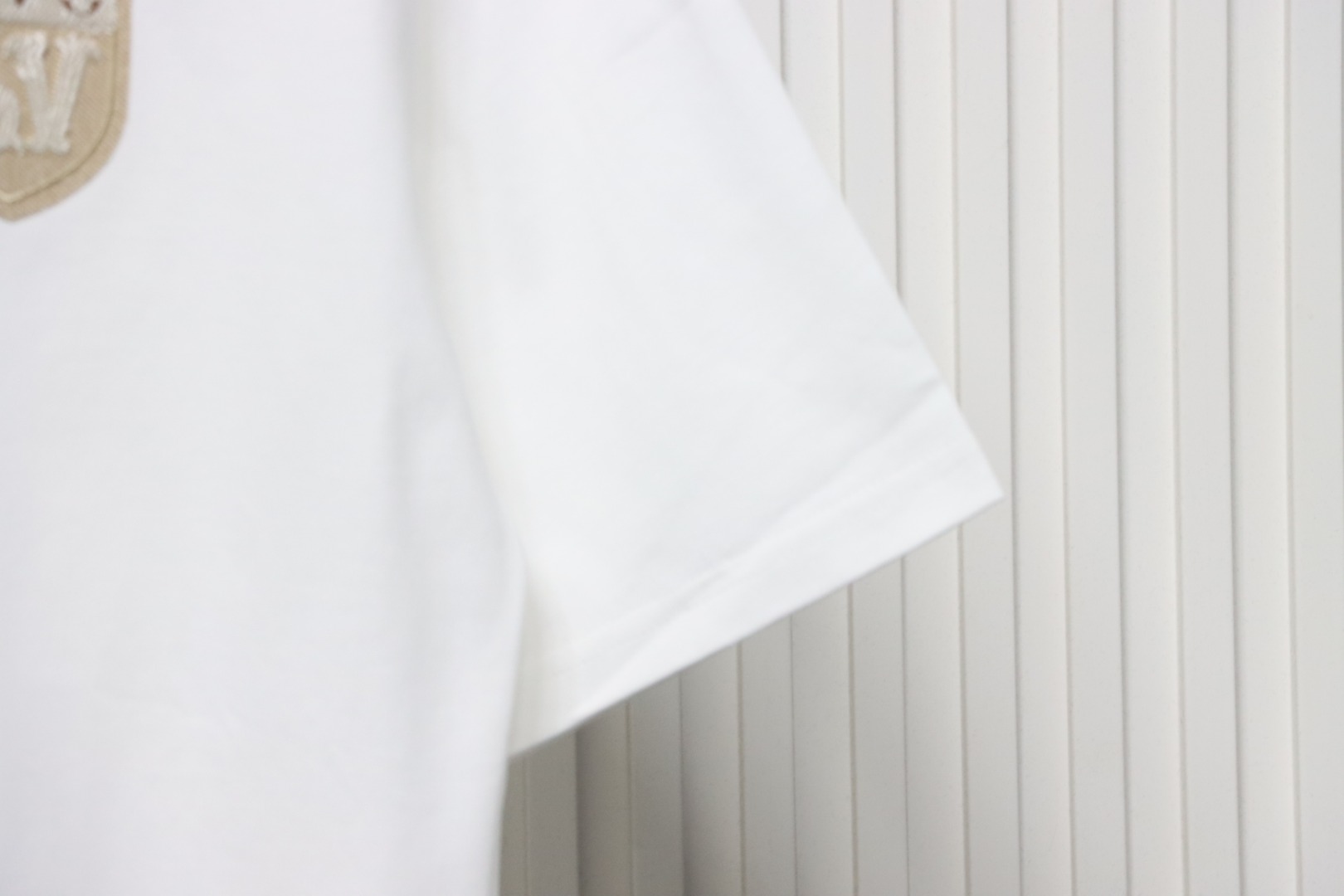 Coco Shoes Louis Vuitton Shield EmbroideryT-shirt White