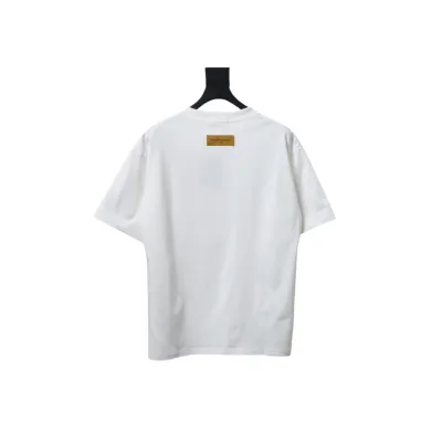 Louis Vuitton Shield EmbroideryT-shirt White 02