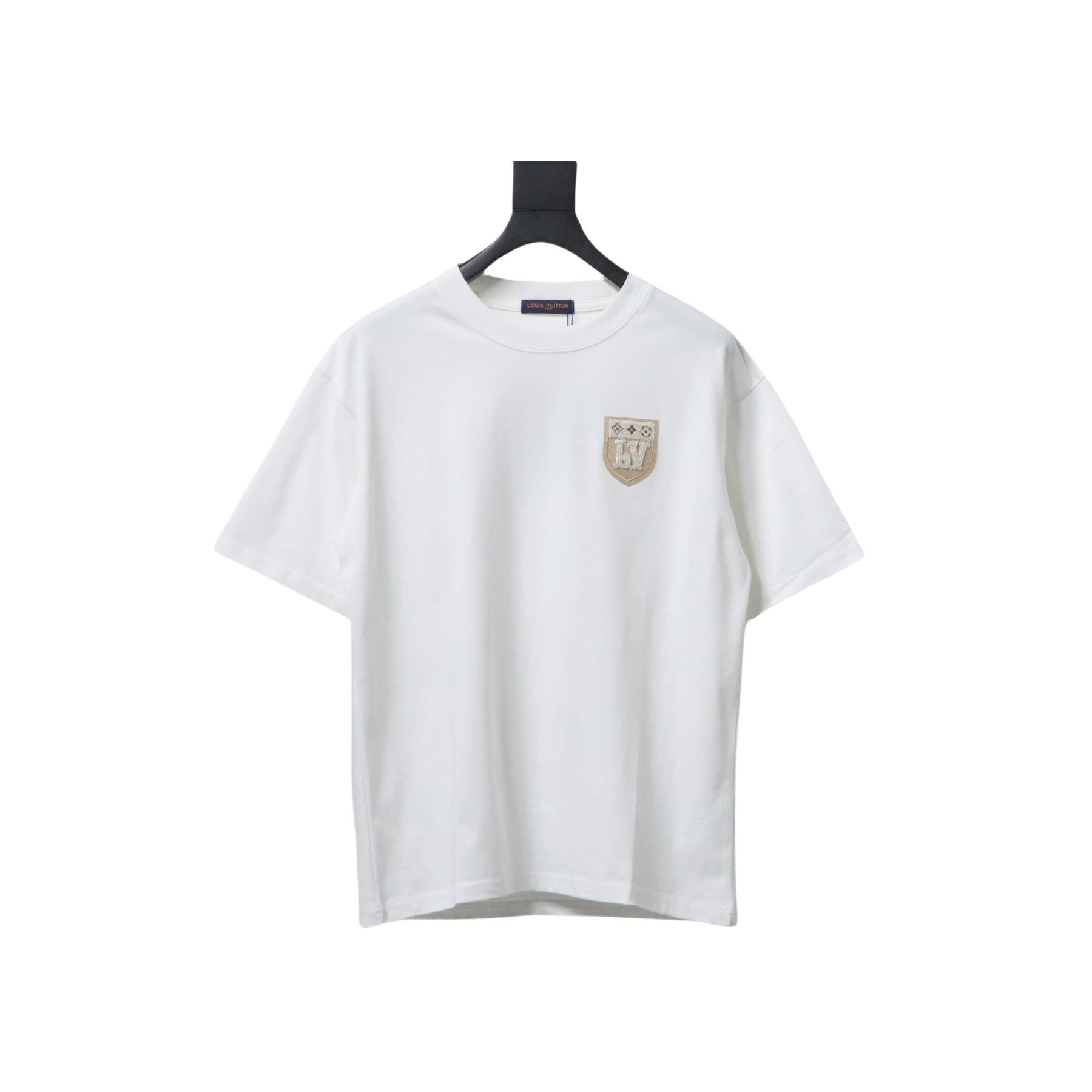 Coco Shoes Louis Vuitton Shield EmbroideryT-shirt White