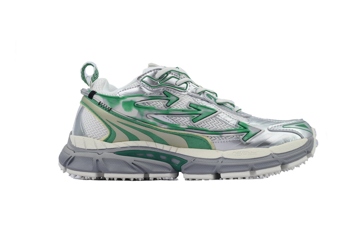 Off-White Be Right Back Silver Turquoise OMIA295S25FAB0047243