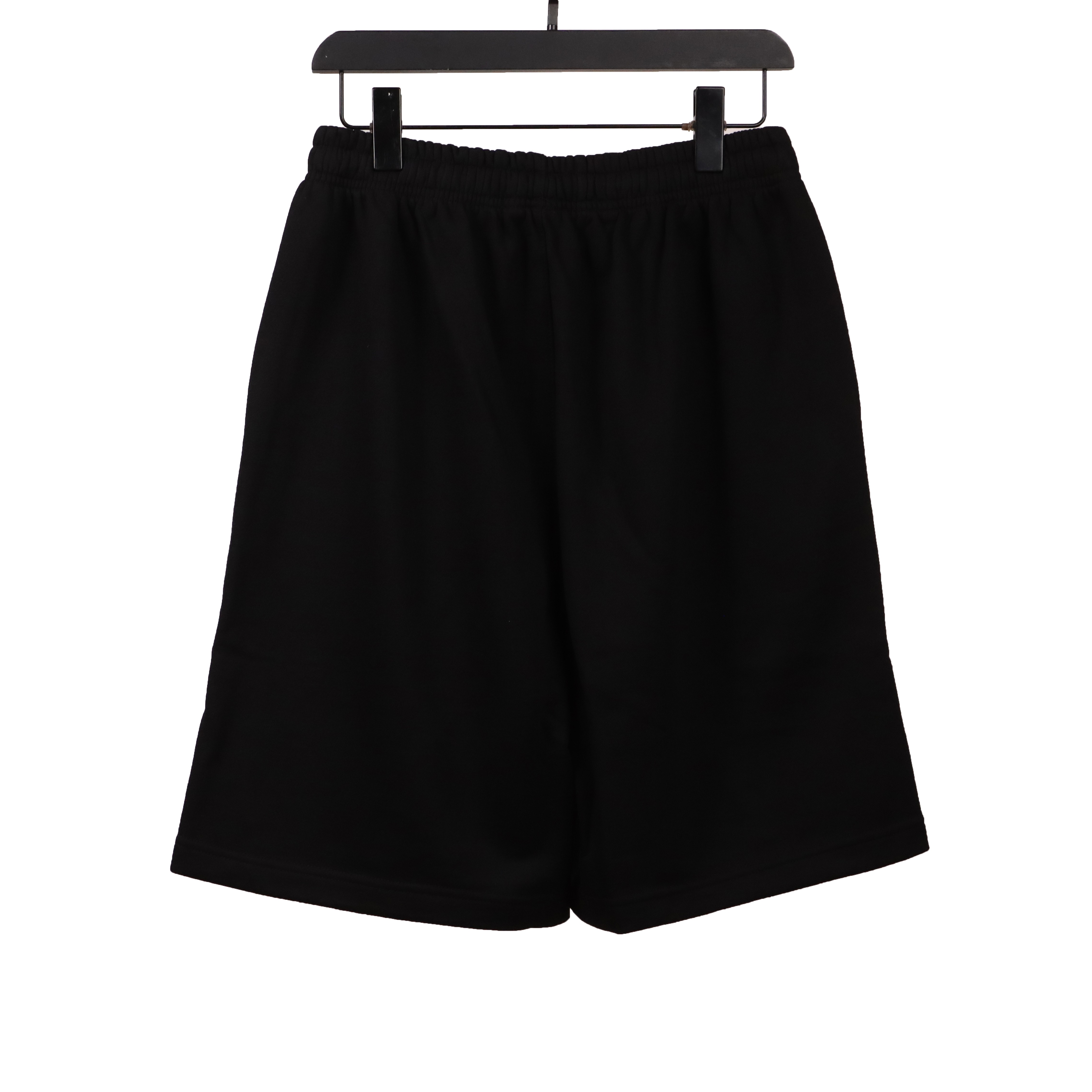 Louis Vuitton Floral Print Cotton Track Shorts Black