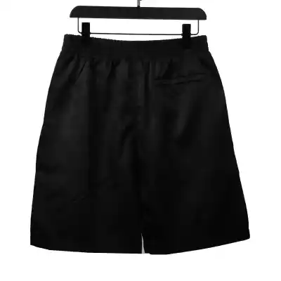 Louis Vuitton Sun Printed Cotton Track Shorts Black 02