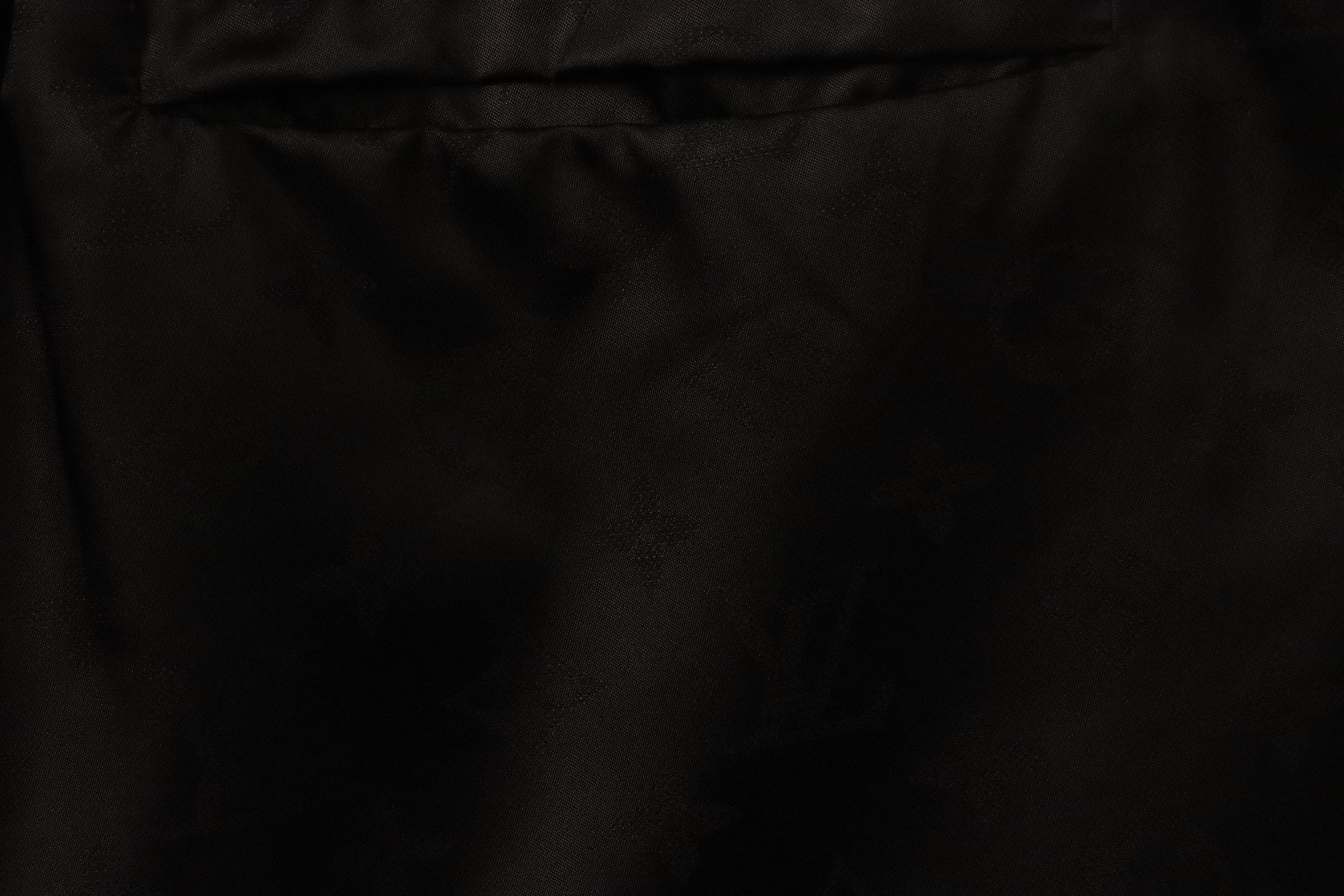 Louis Vuitton Sun Printed Cotton Track Shorts Black