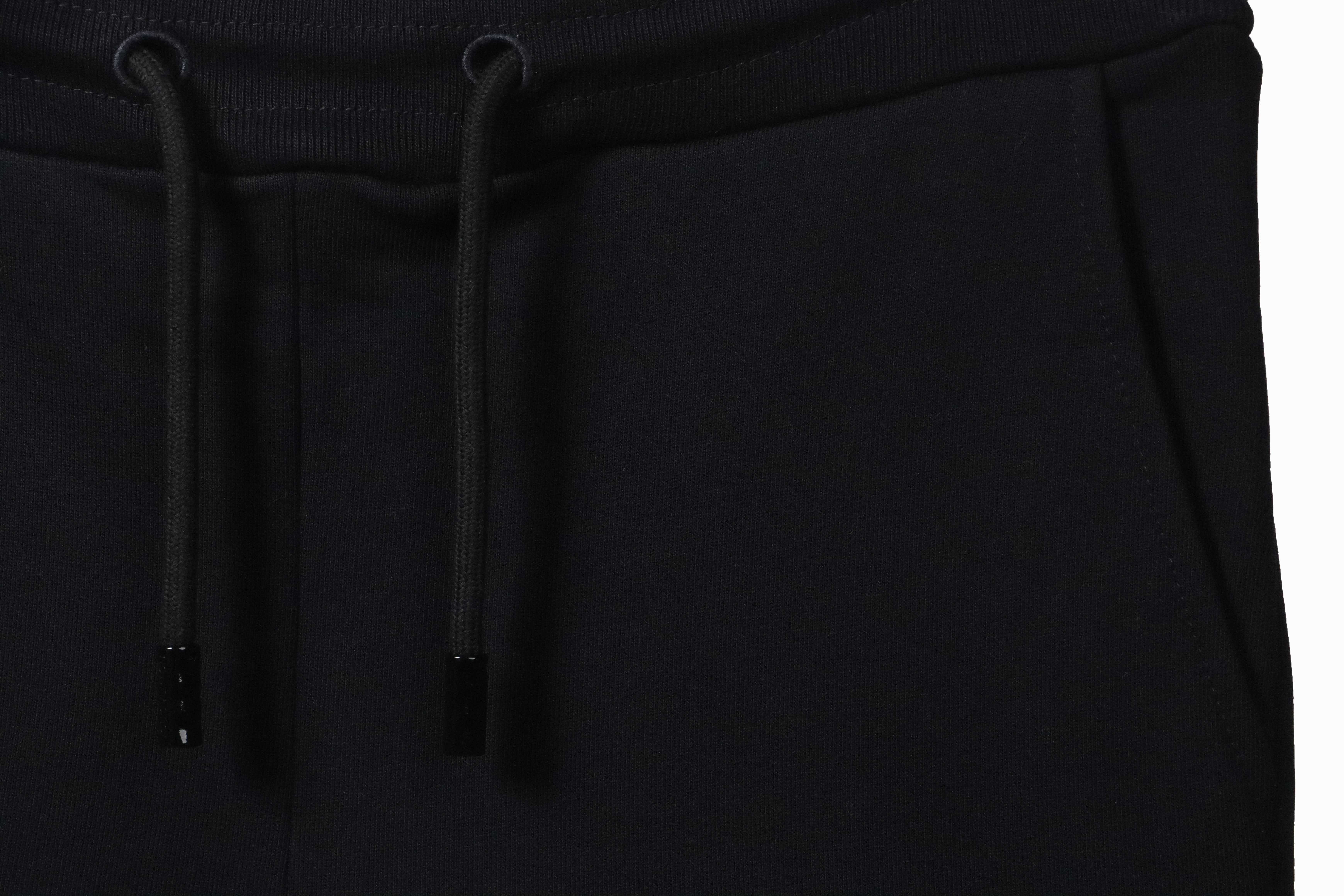 Coco Shoes Louis Vuitton Tool Pattern Printed Cotton Track Shorts Black