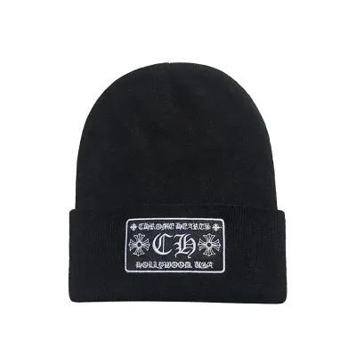 Coco Shoes Chrome Hearts Beanie CH Hollywood Black 100000702LB BLAC 01
