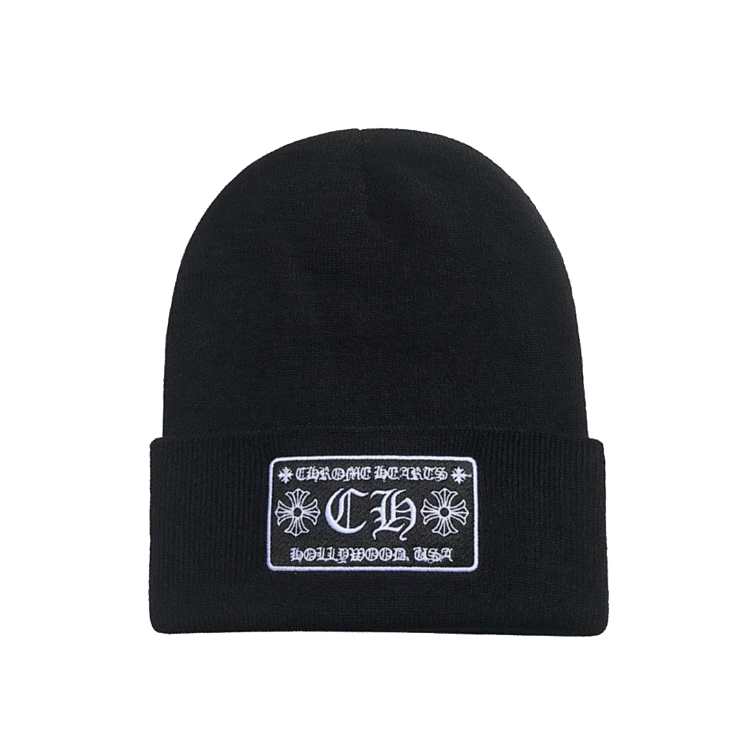 Coco Shoes Chrome Hearts Beanie CH Hollywood Black 100000702LB BLAC