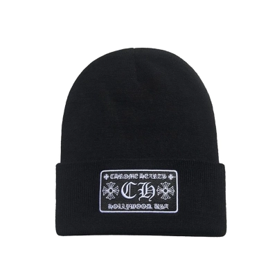 Coco Shoes Chrome Hearts Beanie CH Hollywood Black 100000702LB BLAC 02