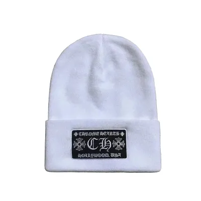 Coco Shoes Chrome Hearts Beanie CH Hollywood White 02
