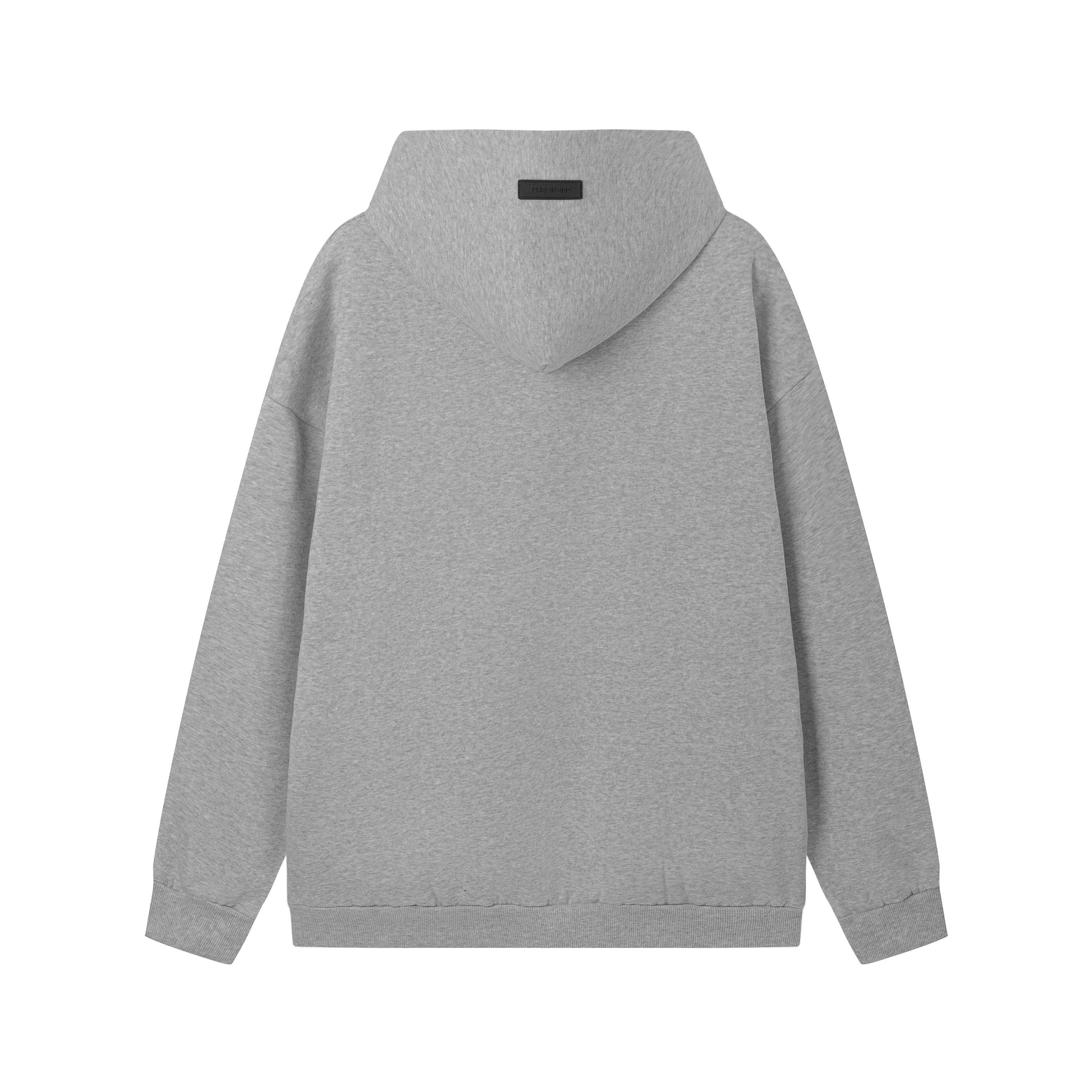 Fear of God Essentials Fleece Hoodie & Sweatpant Set FG318#948 Grey