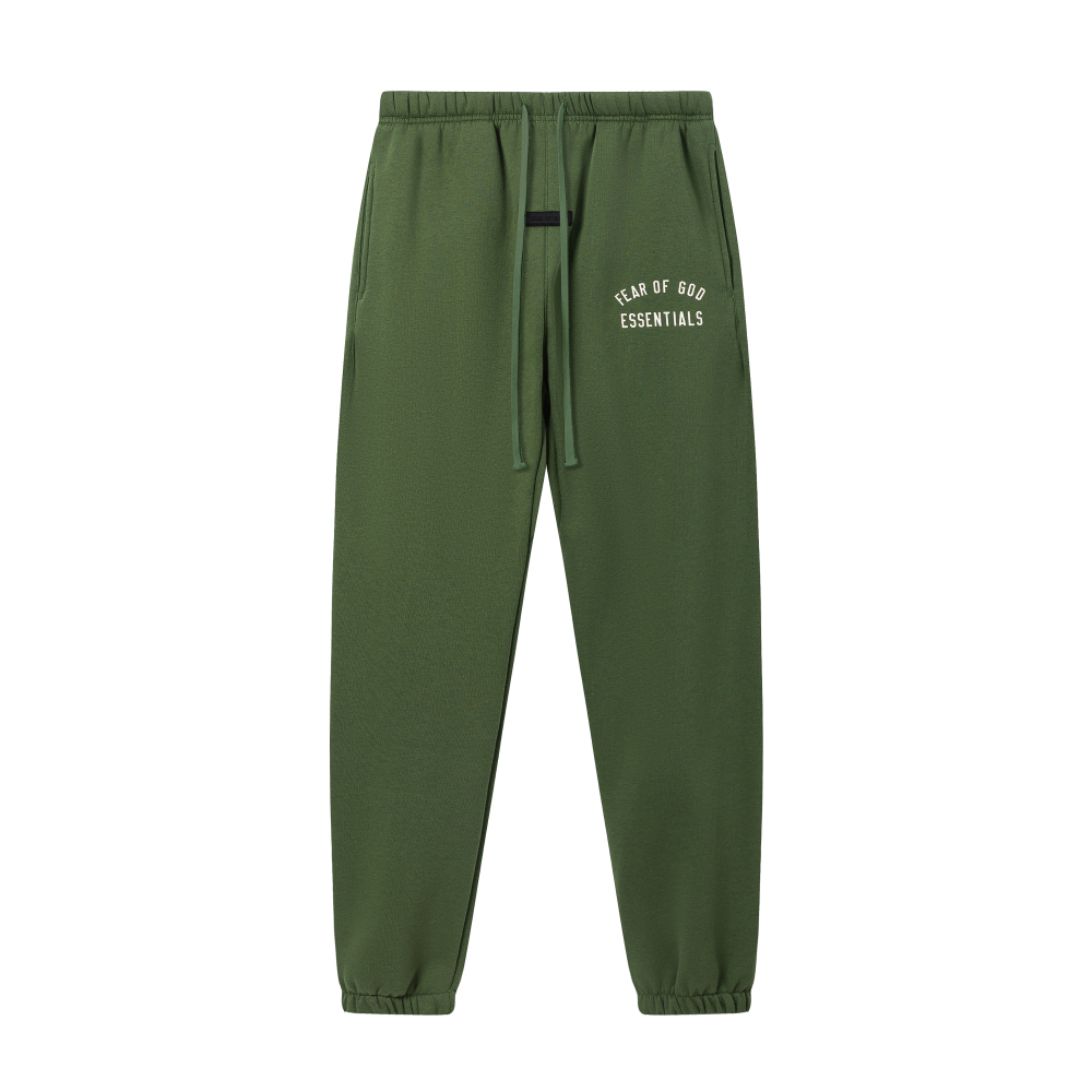 Fear of God Essentials Fleece II Hoodie & Sweatpant Set FG320#949 Green