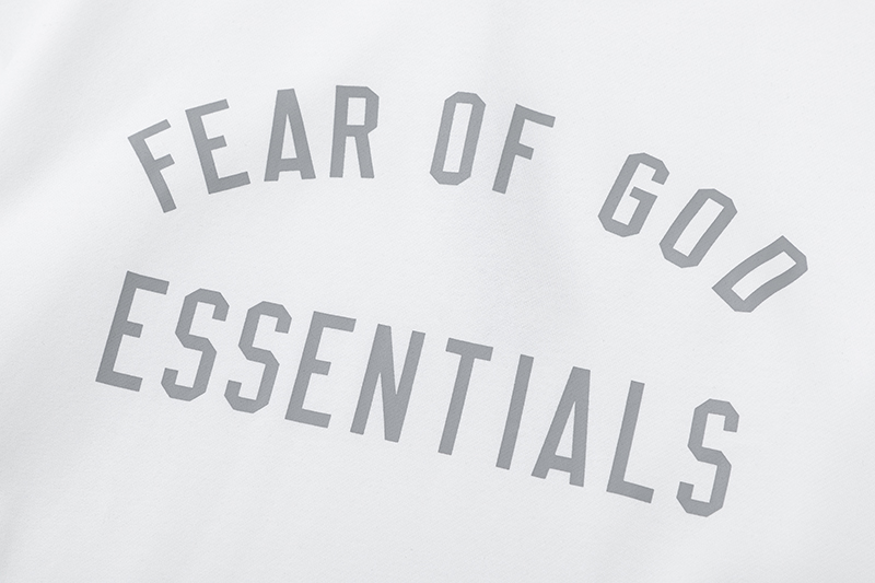 Fear of God Essentials Fleece II Hoodie & Sweatpant Set FG320#949 White