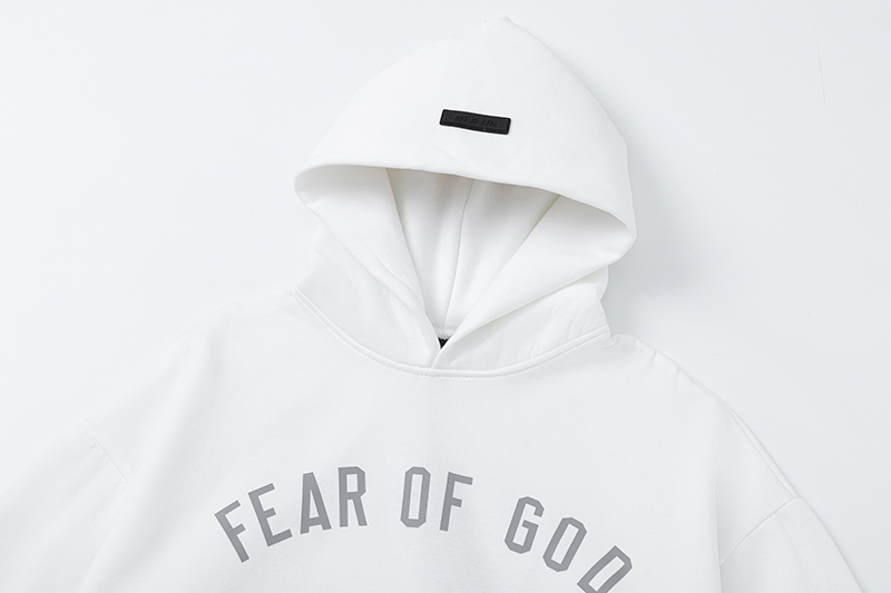 Fear of God Essentials Fleece II Hoodie & Sweatpant Set FG320#949 White