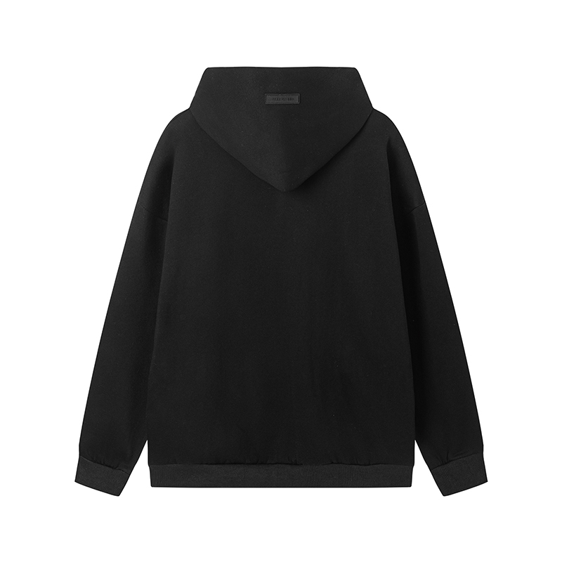 Coco Shoes Fear of God Essentials Heavy Fleece Hoodie & Sweatpant Set FG319#947 Black