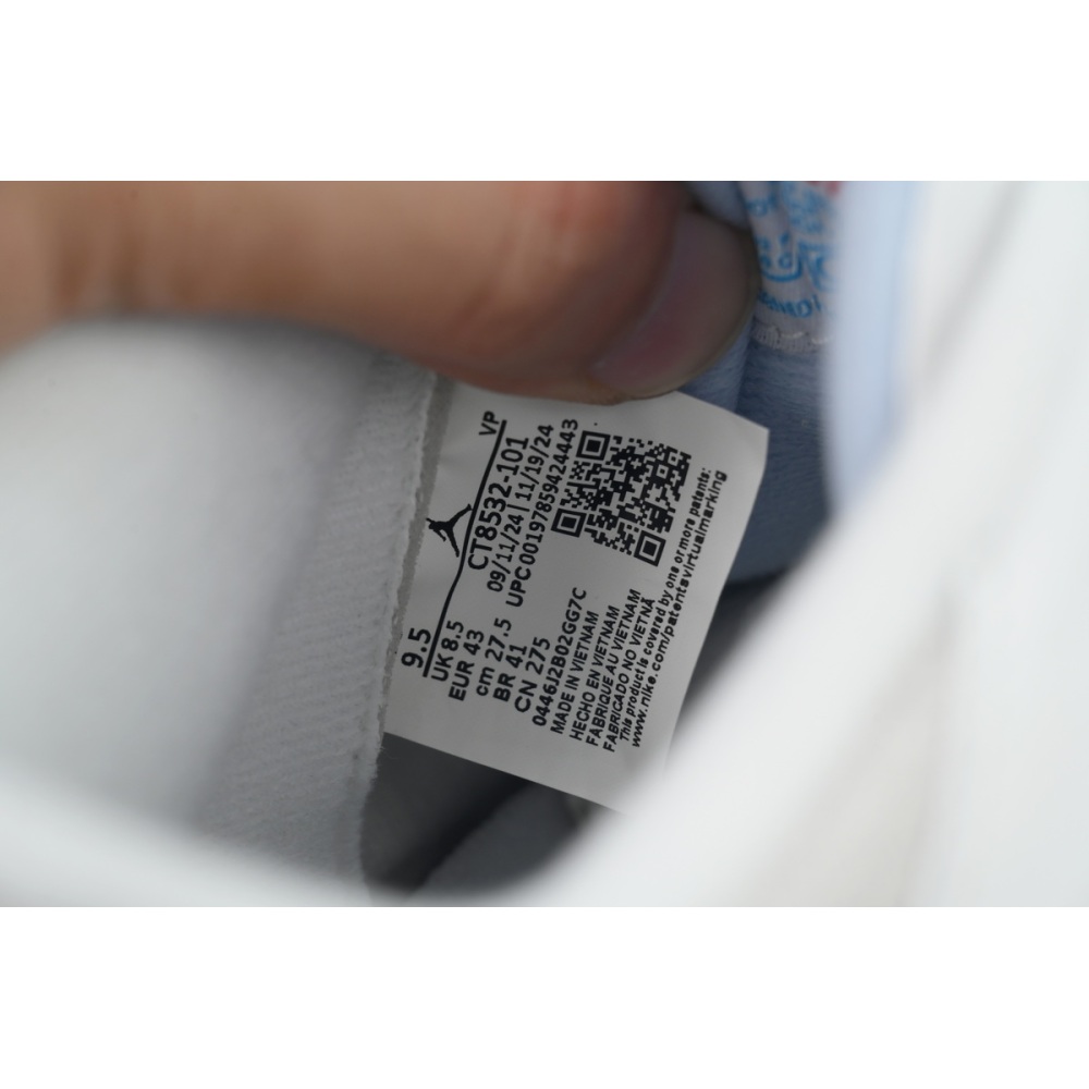 Air Jordan 3 Retro Lucky Shorts White Blue CT8532-101