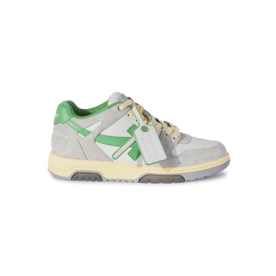 Off-White Out Of Office OOO Low Light Grayish Green OMIA189S 24LEA011 0555 02