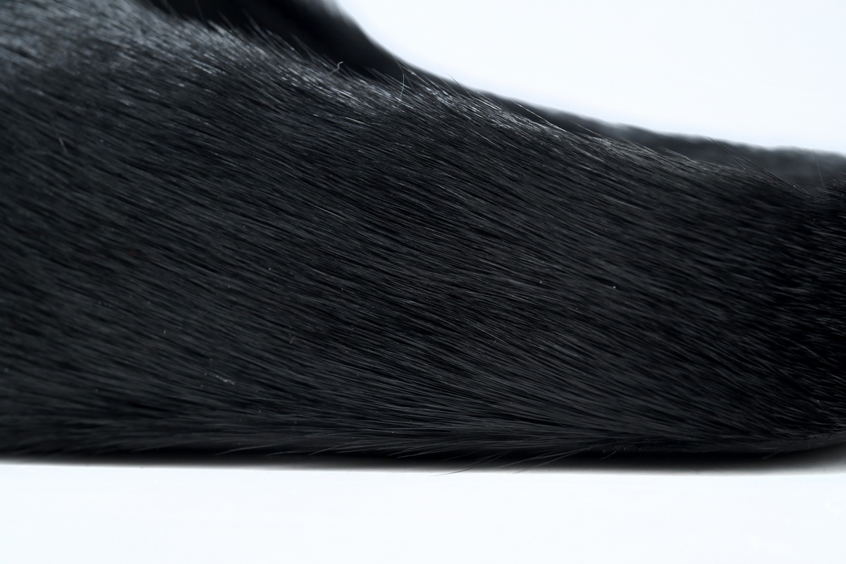 Coco Shoes Marni Long-hair Calfskin Fussbett Sabot Black SBMR000600P412200N99