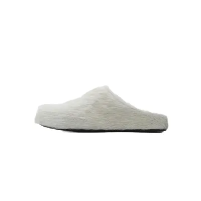 Marni Long-hair Calfskin Fussbett Sabot Grey SBMR000600P412200N15 01