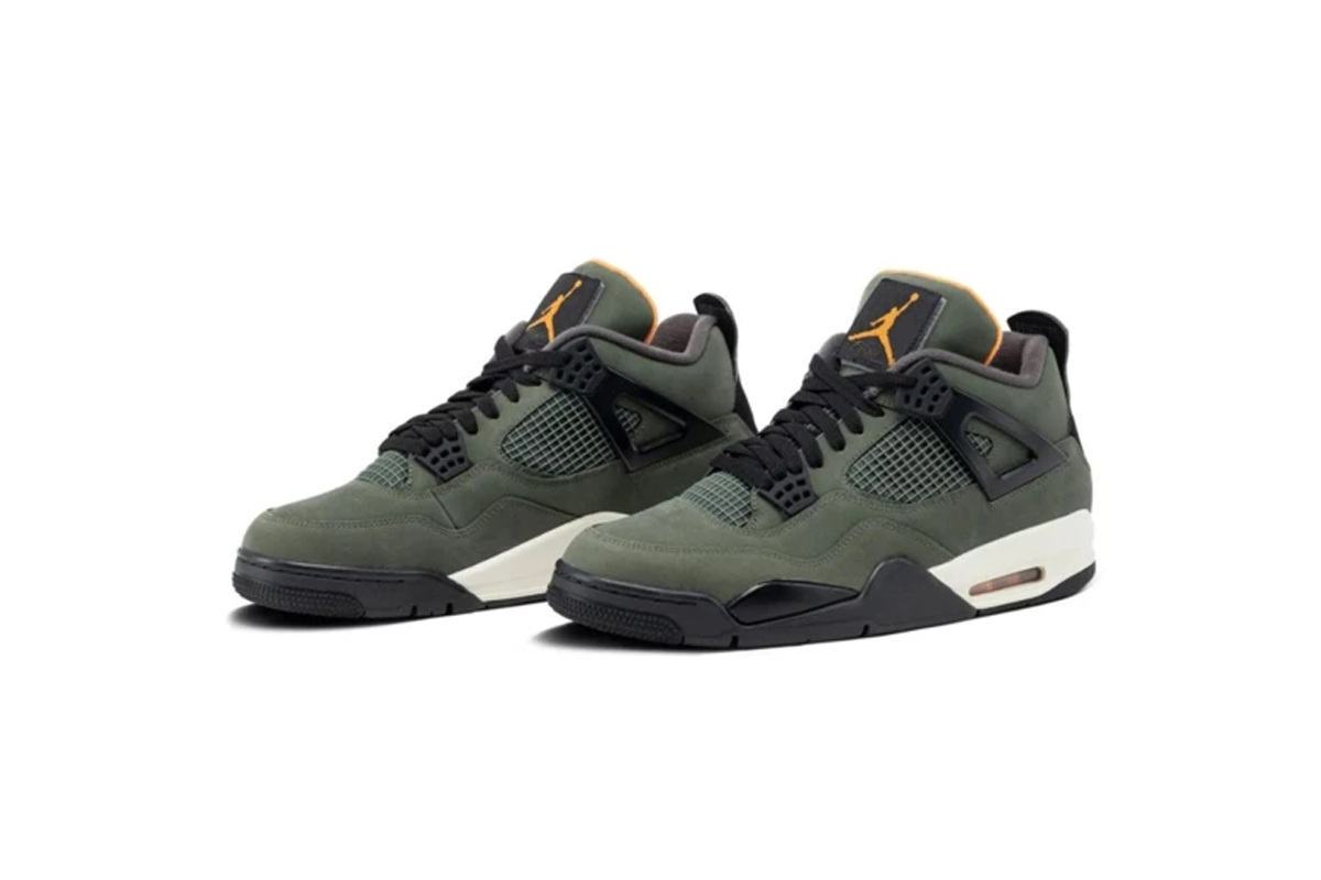 Air Jordan 4 Retro x Undefeated Olive Green (2025) IB1519-200