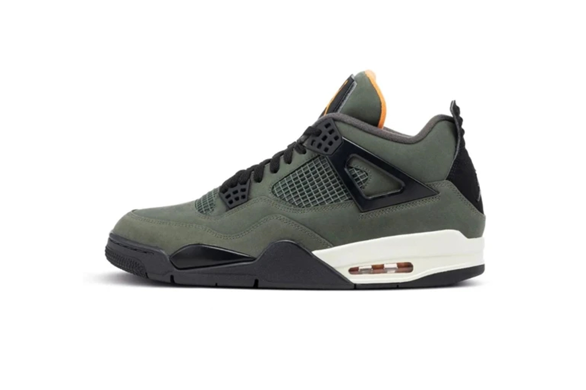 Air Jordan 4 Retro x Undefeated Olive Green (2025) IB1519-200