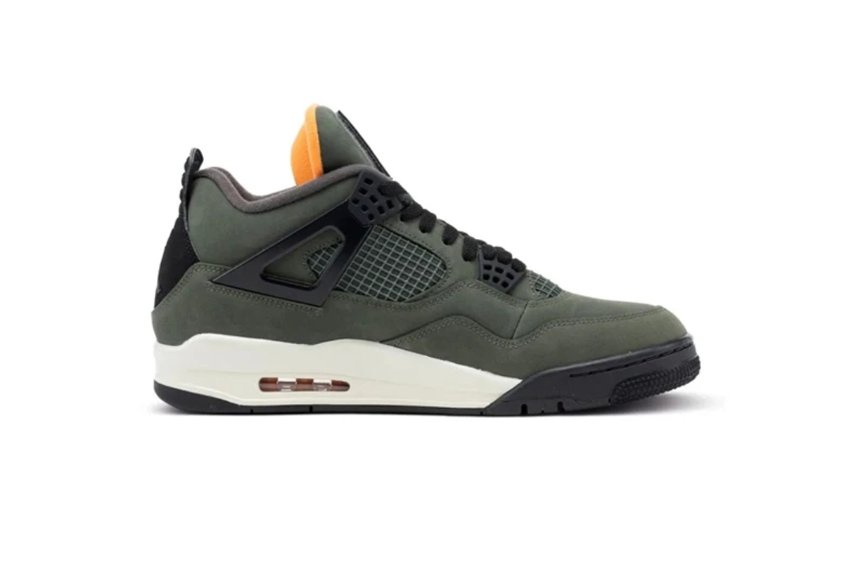 Air Jordan 4 Retro x Undefeated Olive Green (2025) IB1519-200