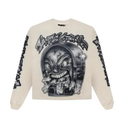 Hellstar Mark Longsleeve White 01