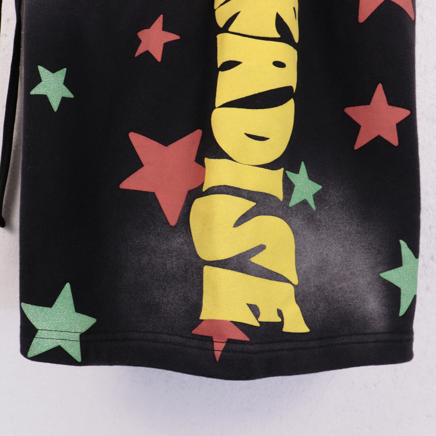 Palm Angels Track Shorts #8655 Pink/Black/Yellow