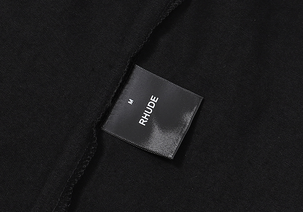 Rhude Hotel Di Monaco T-shirt #50162 Vintage Apricot/White/Black