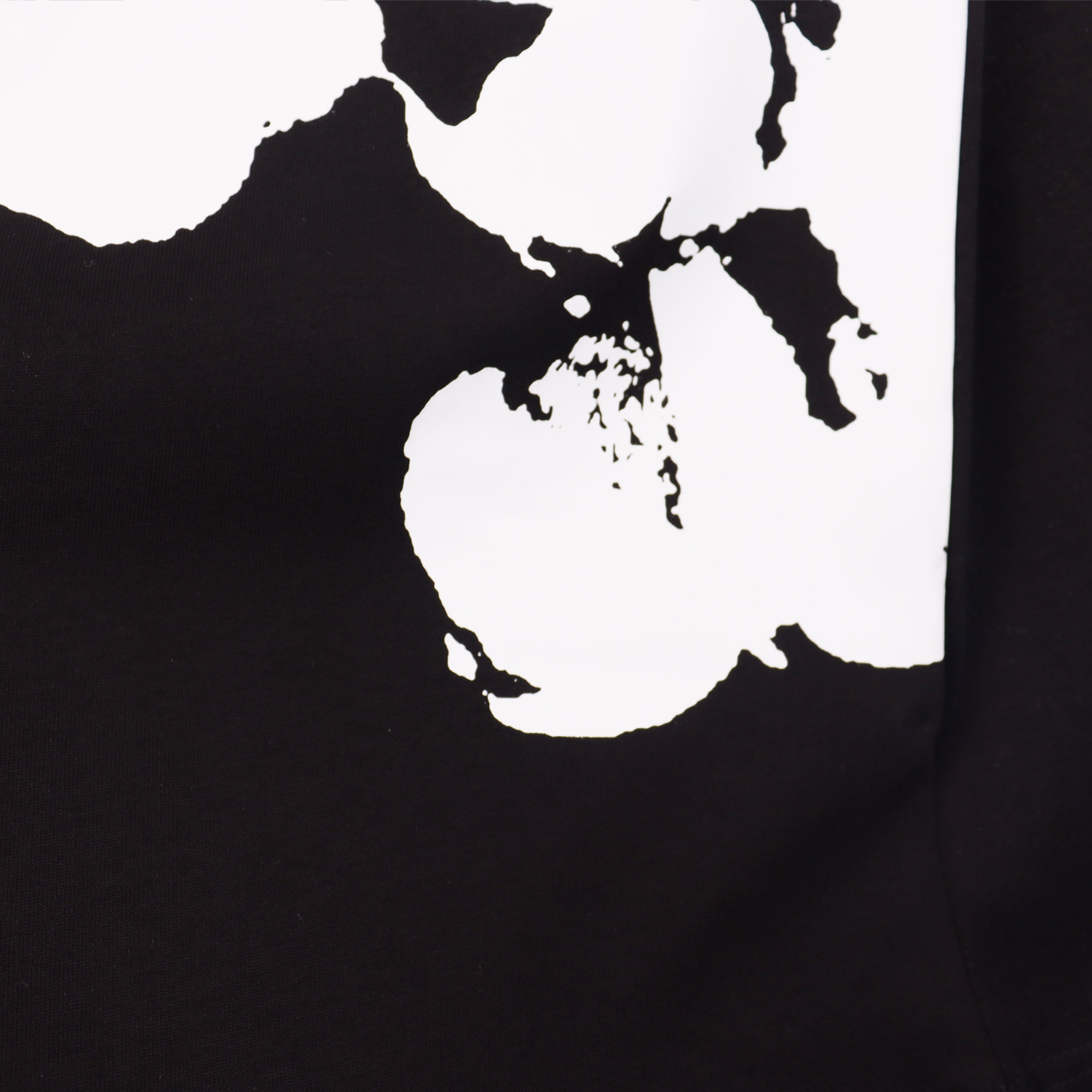 Denim Tears Big Cotton Wreath T-Shirt #2672 Black/Grey/Purple