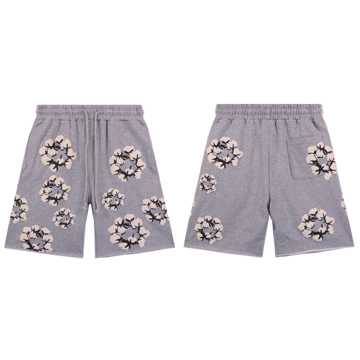 Denim Tears Cactus Tears Wreath Shorts #8658 Black/Blue/Red/Grey/Green/Pink