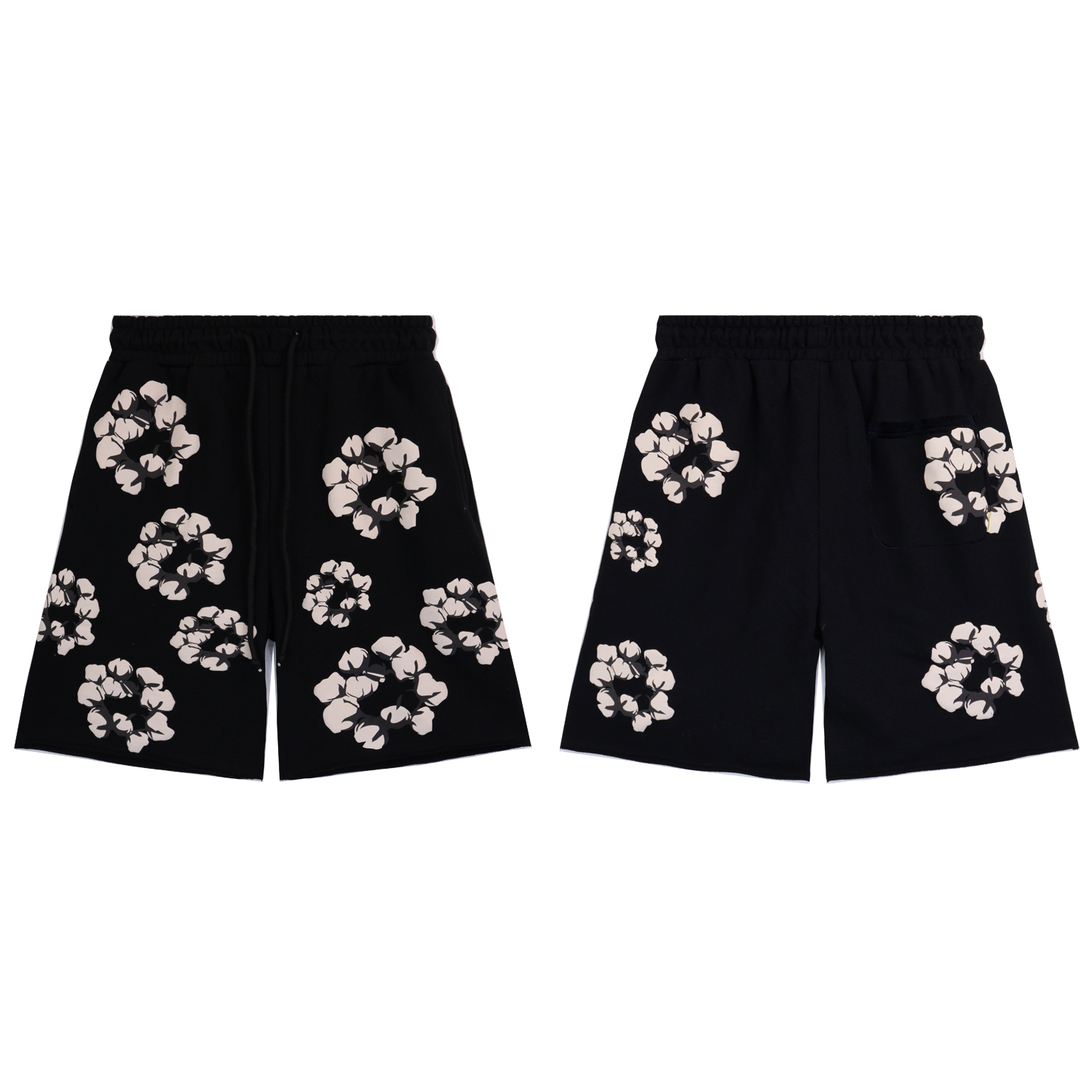 Denim Tears Cactus Tears Wreath Shorts #8658 Black/Blue/Red/Grey/Green/Pink