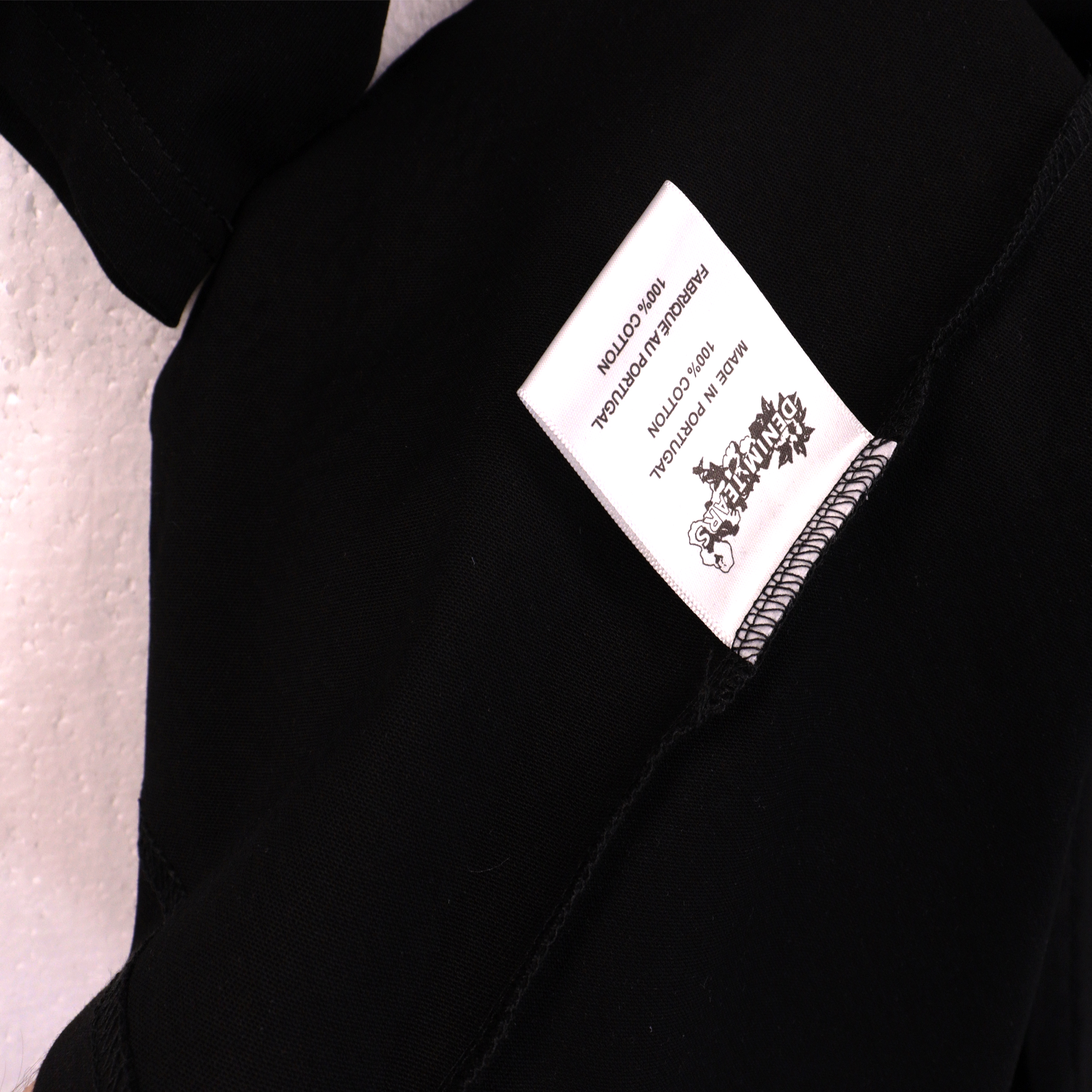 Denim Tears Glitter Patch Floral Print #2671 Black/Grey/Pink/Black Silver