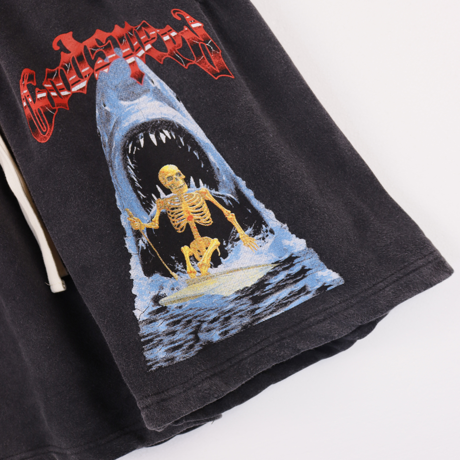 Godspeed Sweat Shorts #8781 Black/Pink