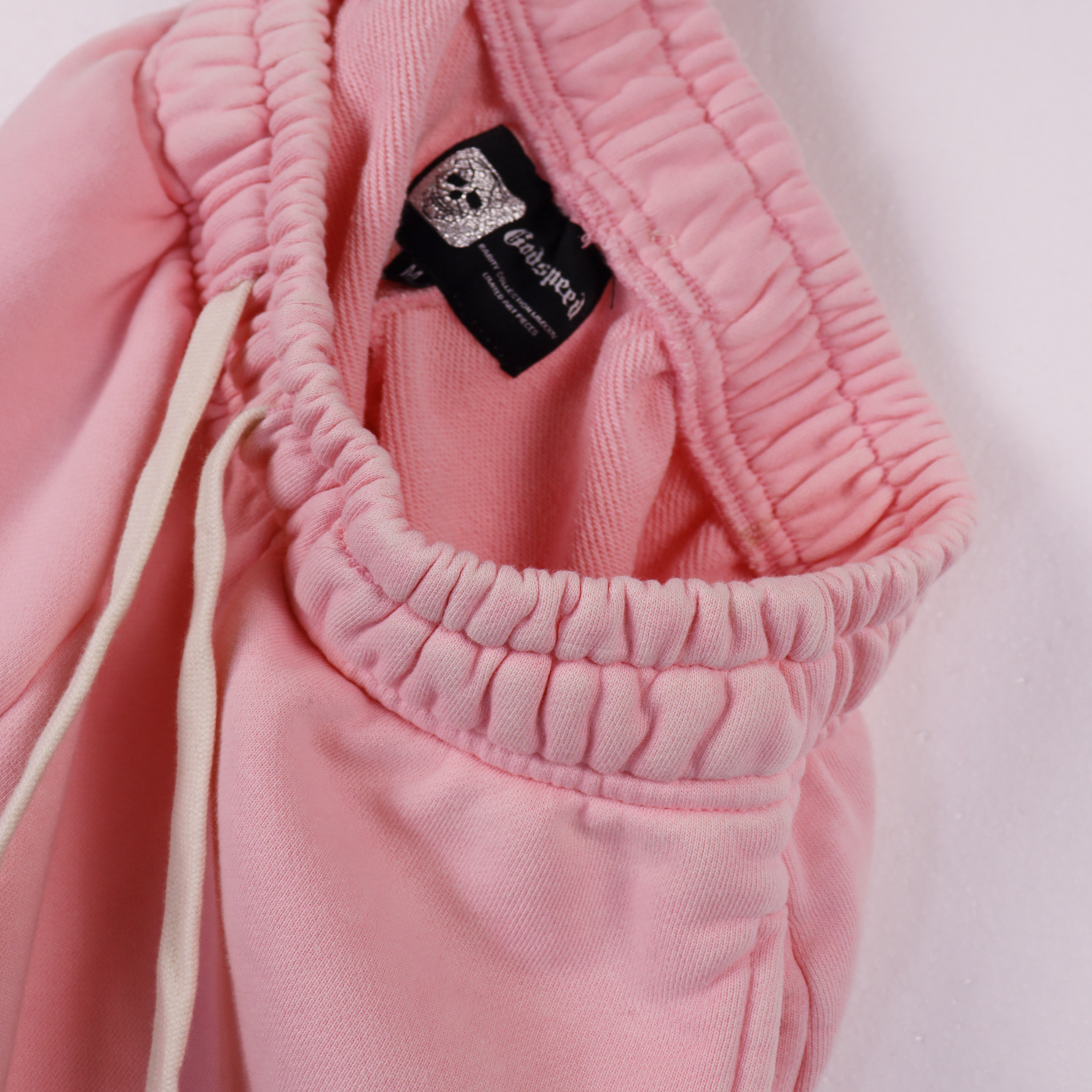 Godspeed Sweat Shorts #8781 Black/Pink