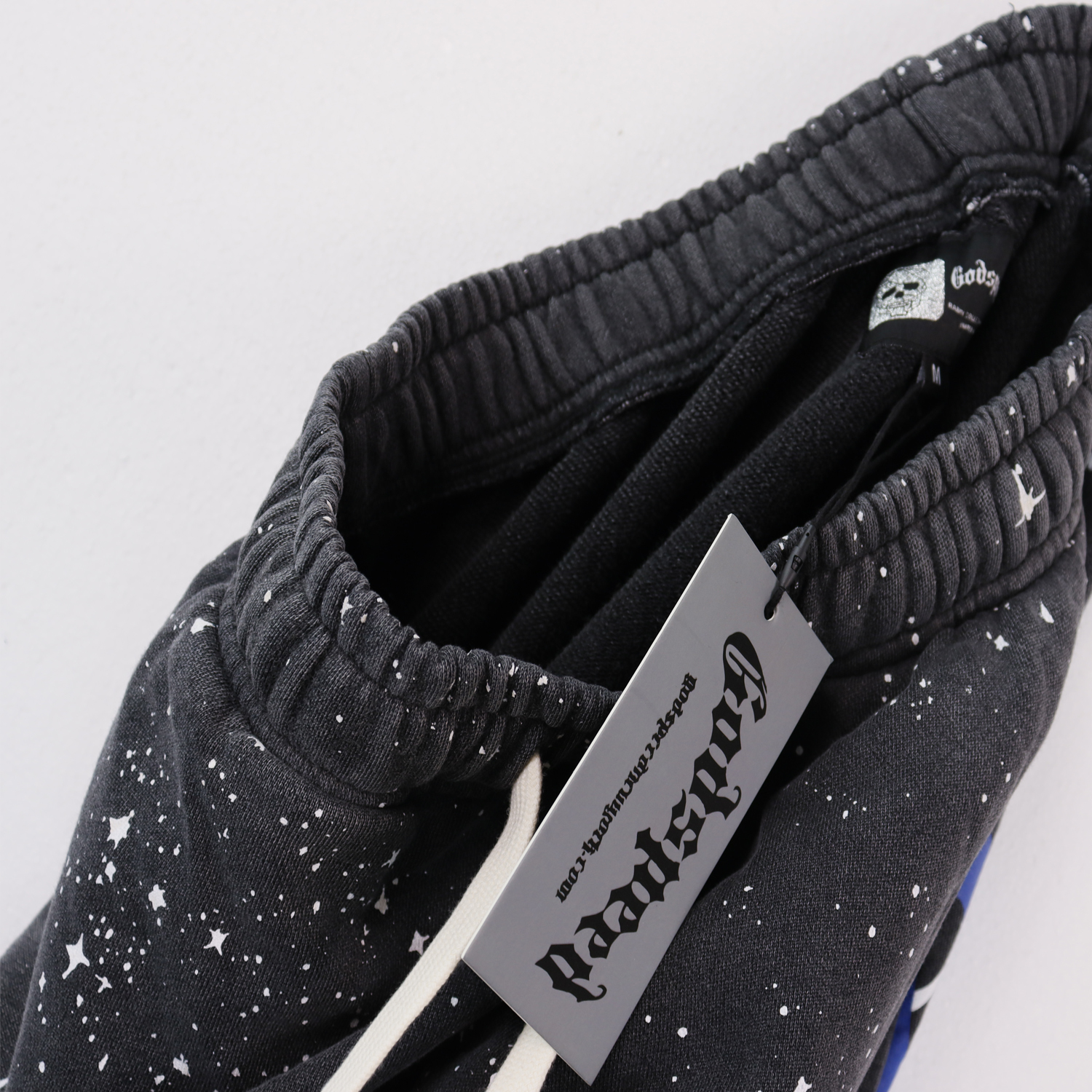 Godspeed Sweat Shorts #8675 Black/Blue