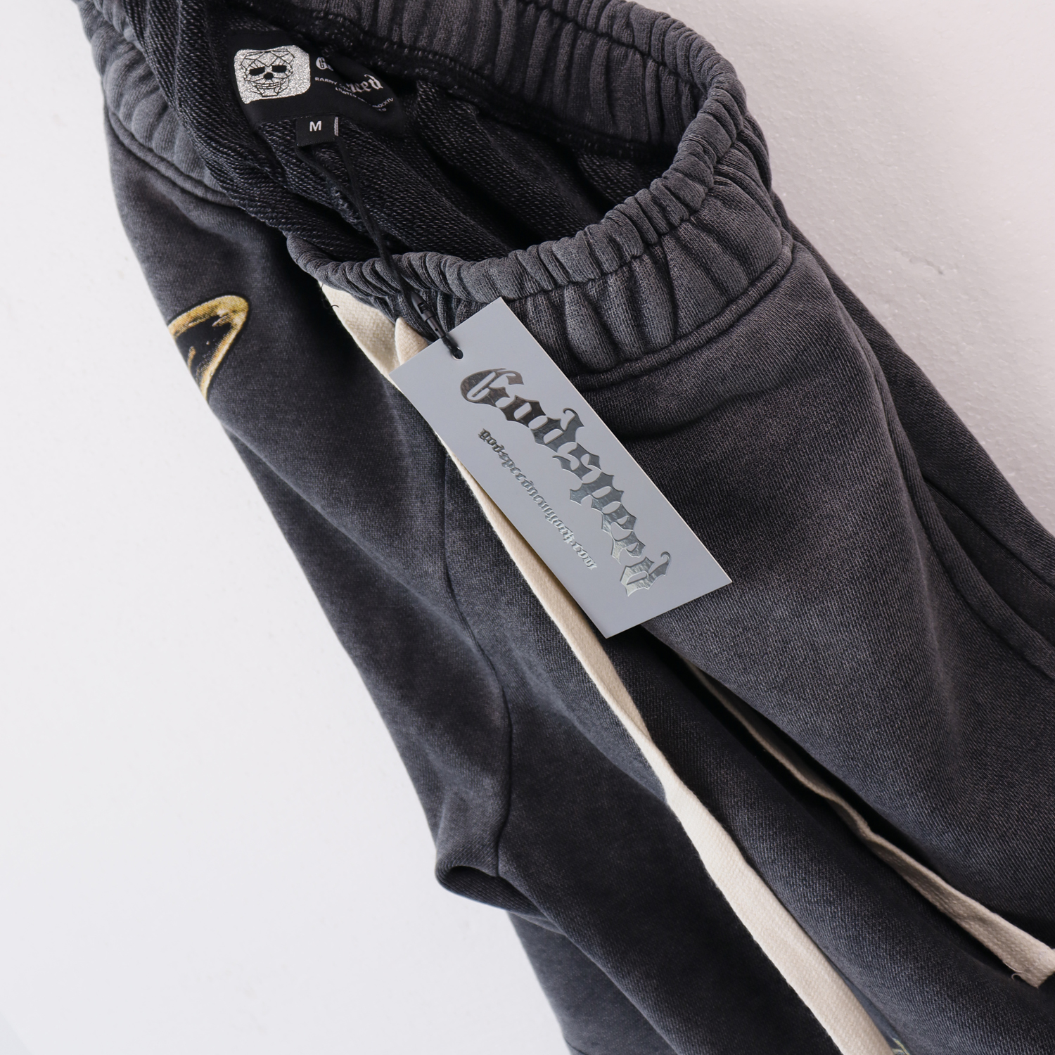 Godspeed Sweat Shorts #8678 Black/Pink