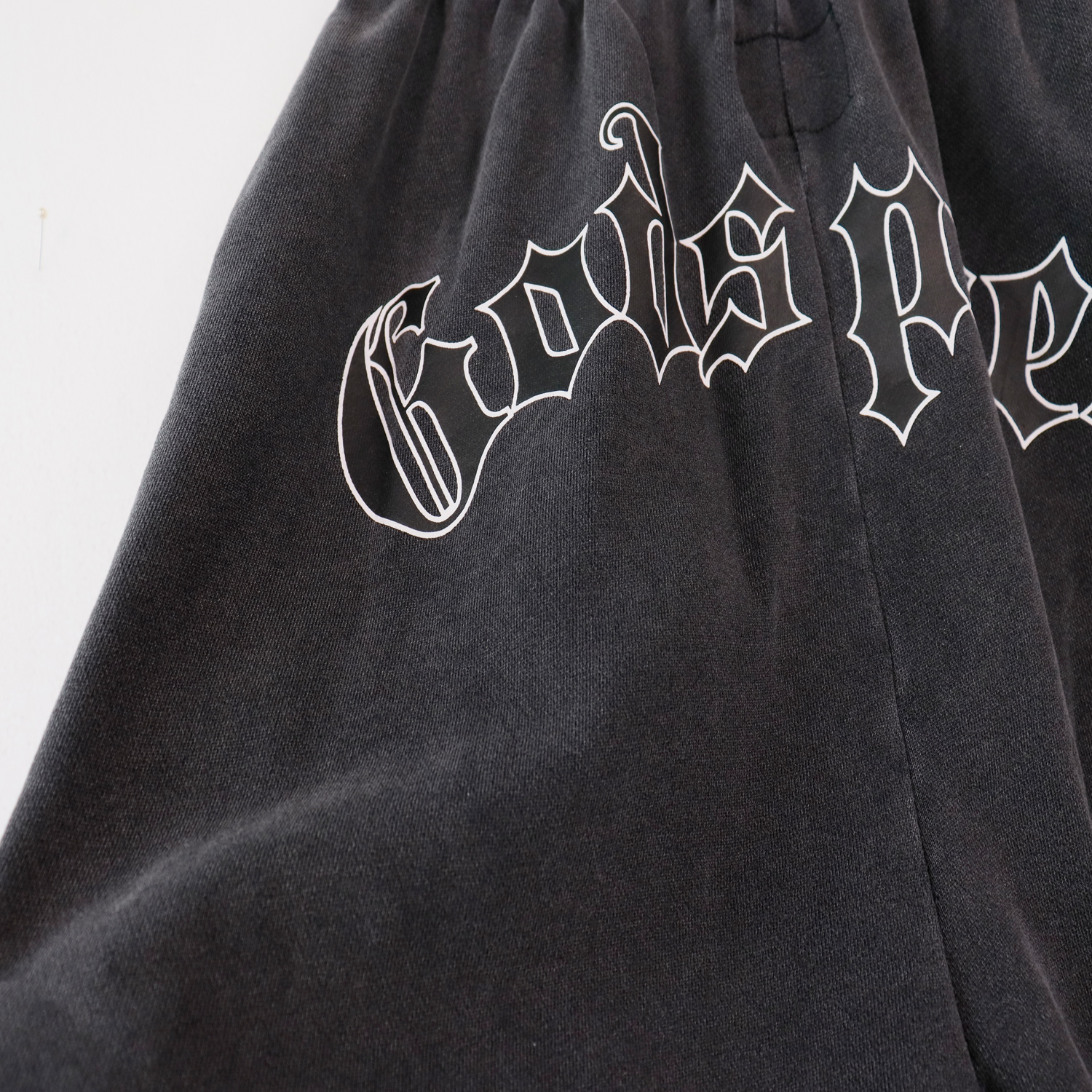 Godspeed Sweat Shorts #8679 Black/Blue