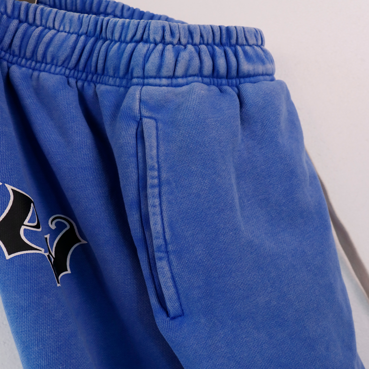 Godspeed Sweat Shorts #8679 Black/Blue