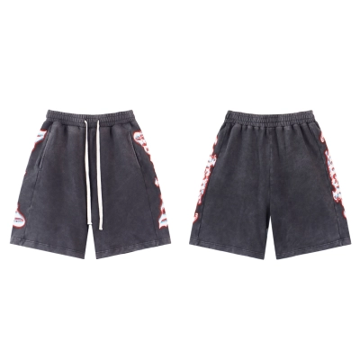 Godspeed Sweat Shorts #8770 Black/Blue 02