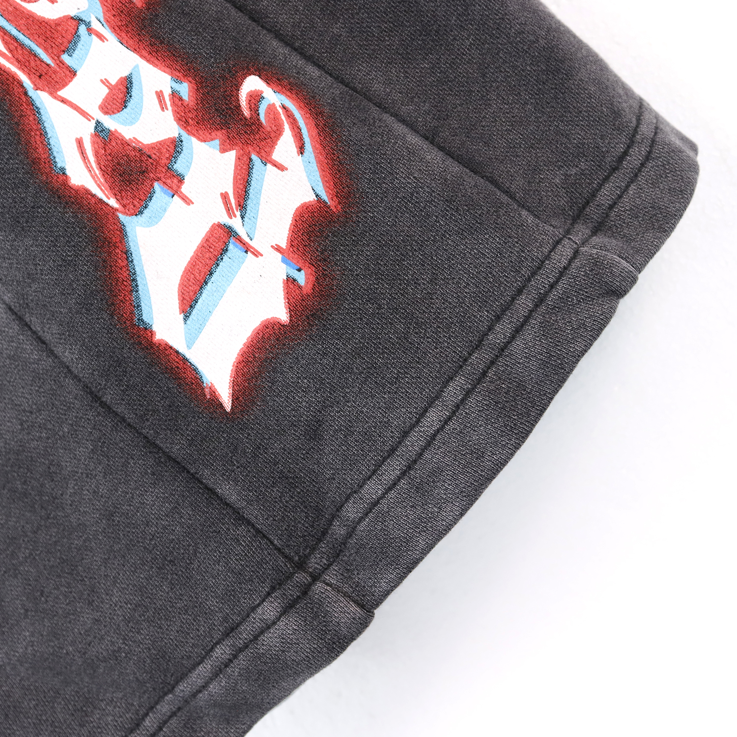 Godspeed Sweat Shorts #8770 Black/Blue