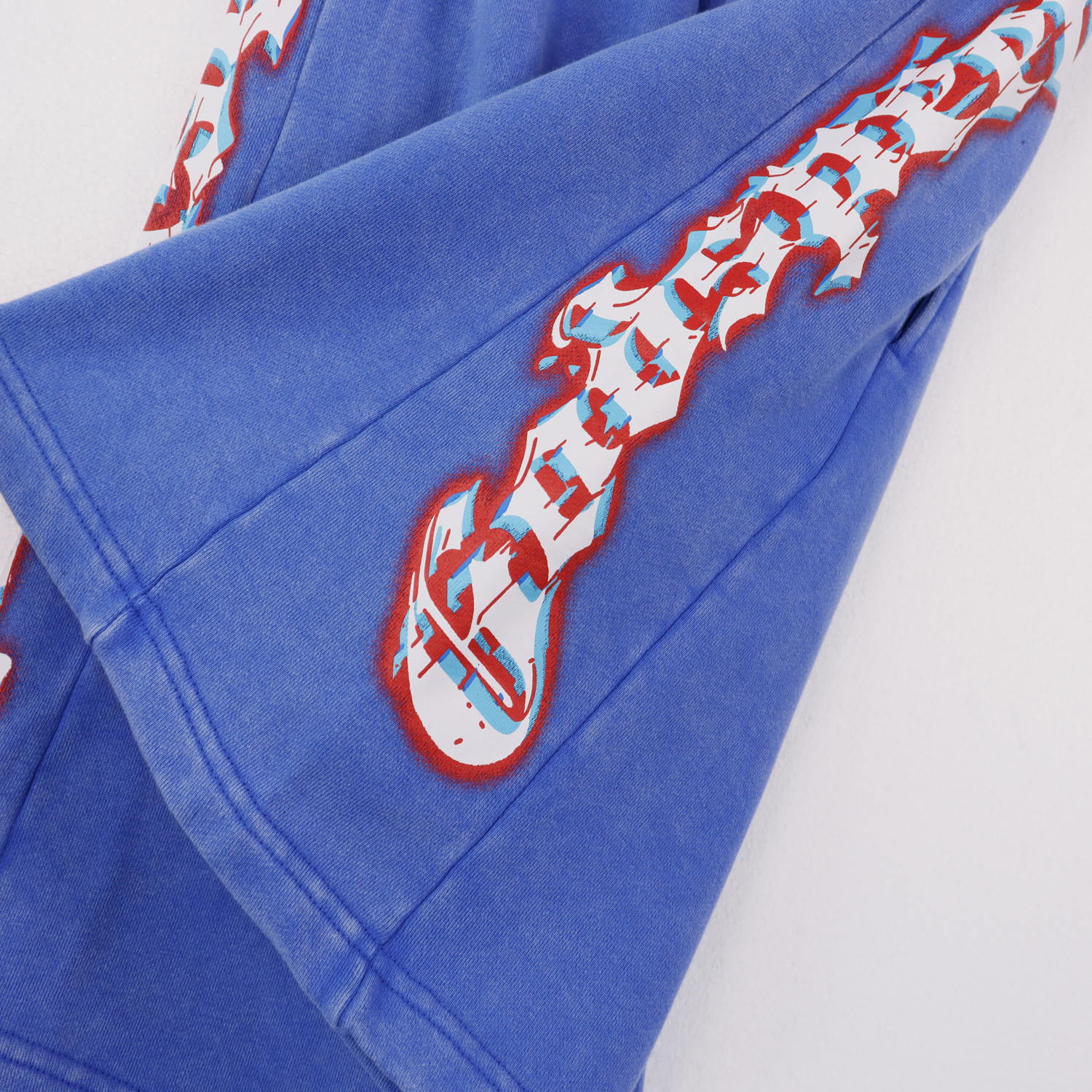 Godspeed Sweat Shorts #8770 Black/Blue