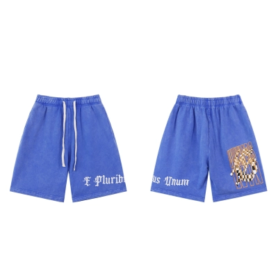 Godspeed Sweat Shorts #8771 Black/Blue 02