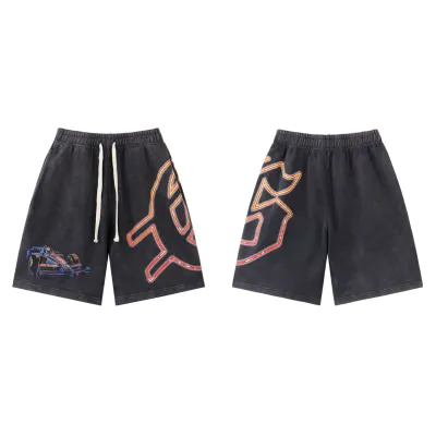 Godspeed Sweat Shorts #8776 Black/Blue 02