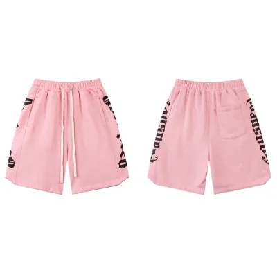 Godspeed Sweat Shorts #8779 Black/Blue/Pink 01