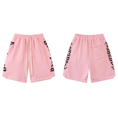 Godspeed Sweat Shorts #8779 Black/Blue/Pink 01
