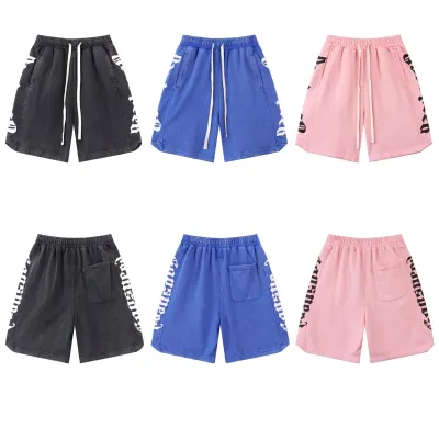 Godspeed Sweat Shorts #8779 Black/Blue/Pink 02